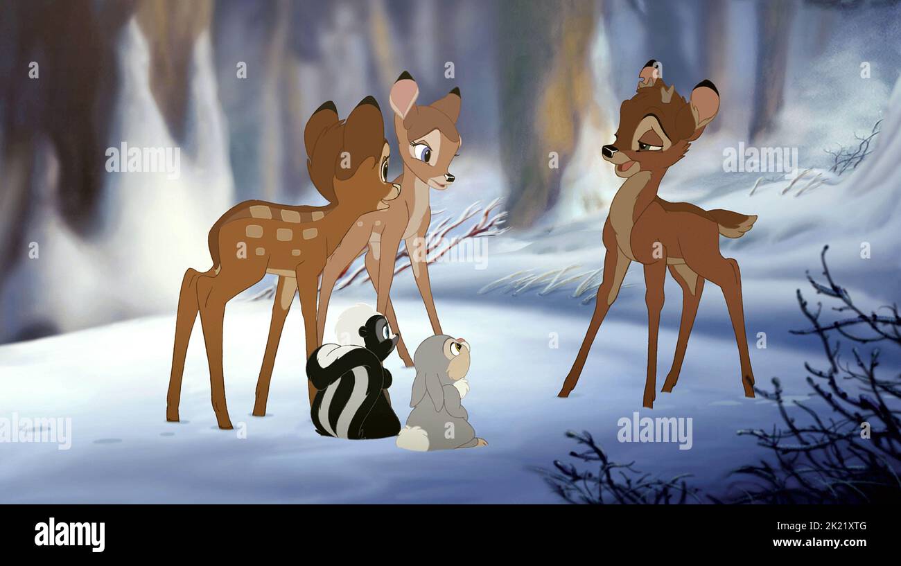 BAMBI, fiore Skunk, FALINE, Thumper, RONNO, BAMBI II, 2006 Foto Stock