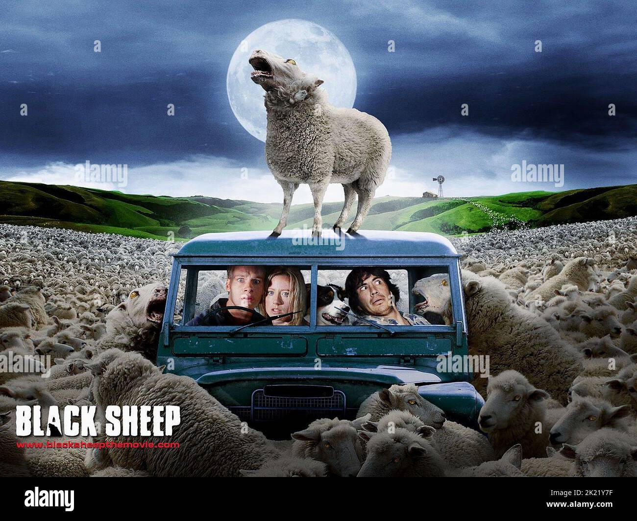 NATHAN MEISTER, Danielle Mason, TAMMY DAVIS POSTER, PECORA NERA, 2006 Foto Stock