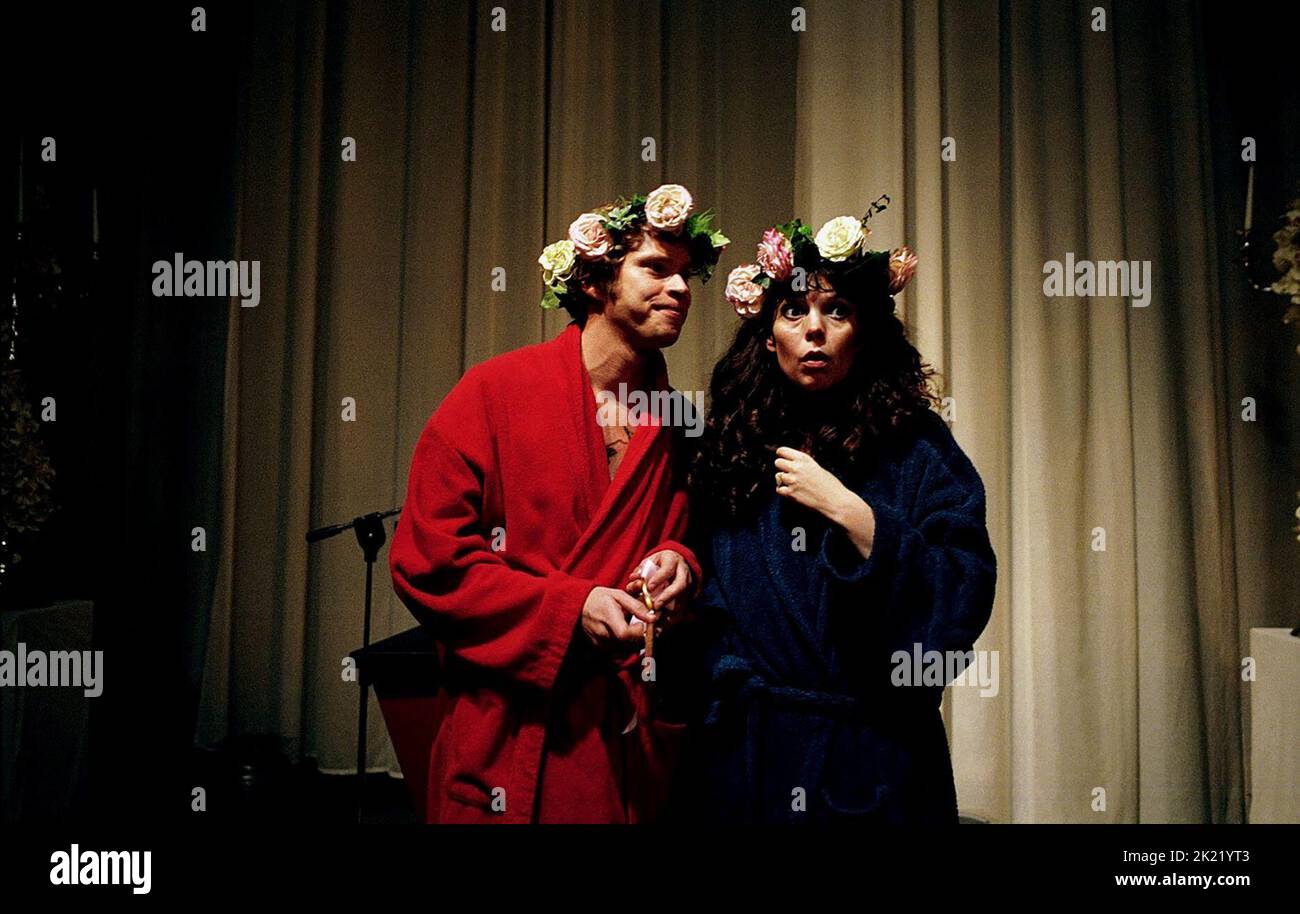 ROBERT WEBB, OLIVIA COLMAN, coriandoli, 2006 Foto Stock