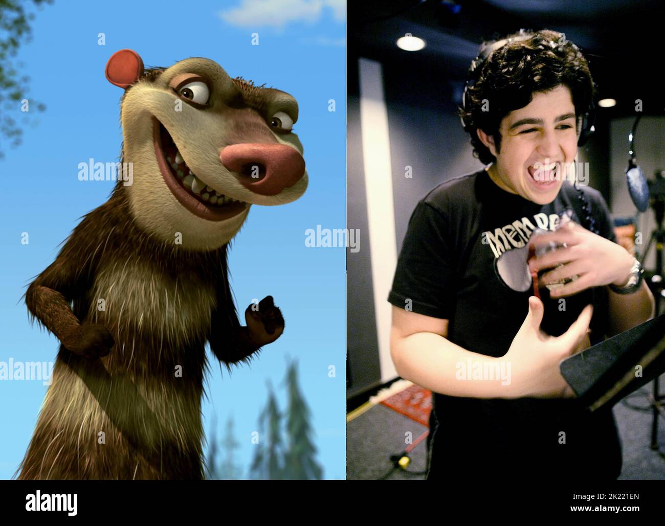 EDDIE, Josh Peck, Ice Age: il meltdown, 2006 Foto Stock