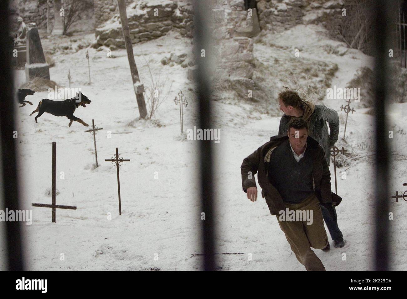 DAVID THEWLIS, Liev Schreiber, il presagio, 2006 Foto Stock