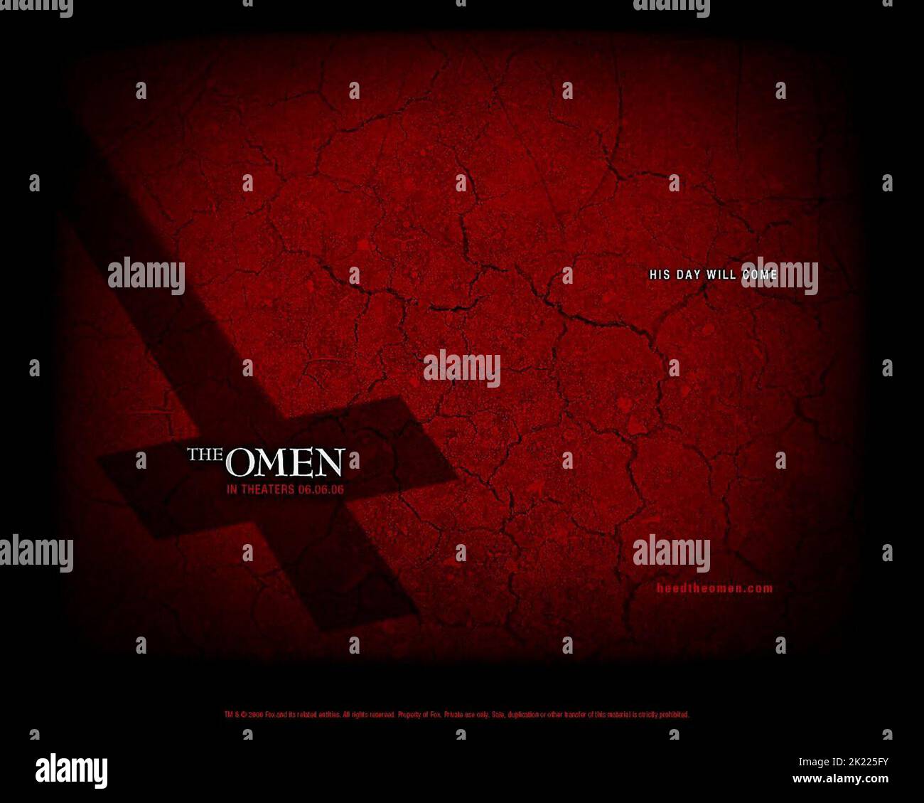 POSTER DEL FILM, THE OMEN, 2006 Foto Stock