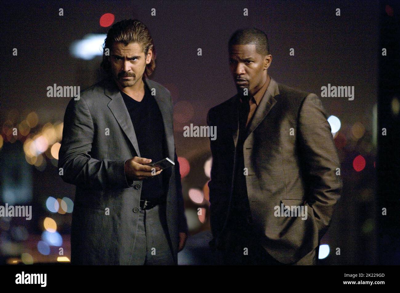 FARRELL, FOXX, MIAMI VICE, 2006 Foto Stock