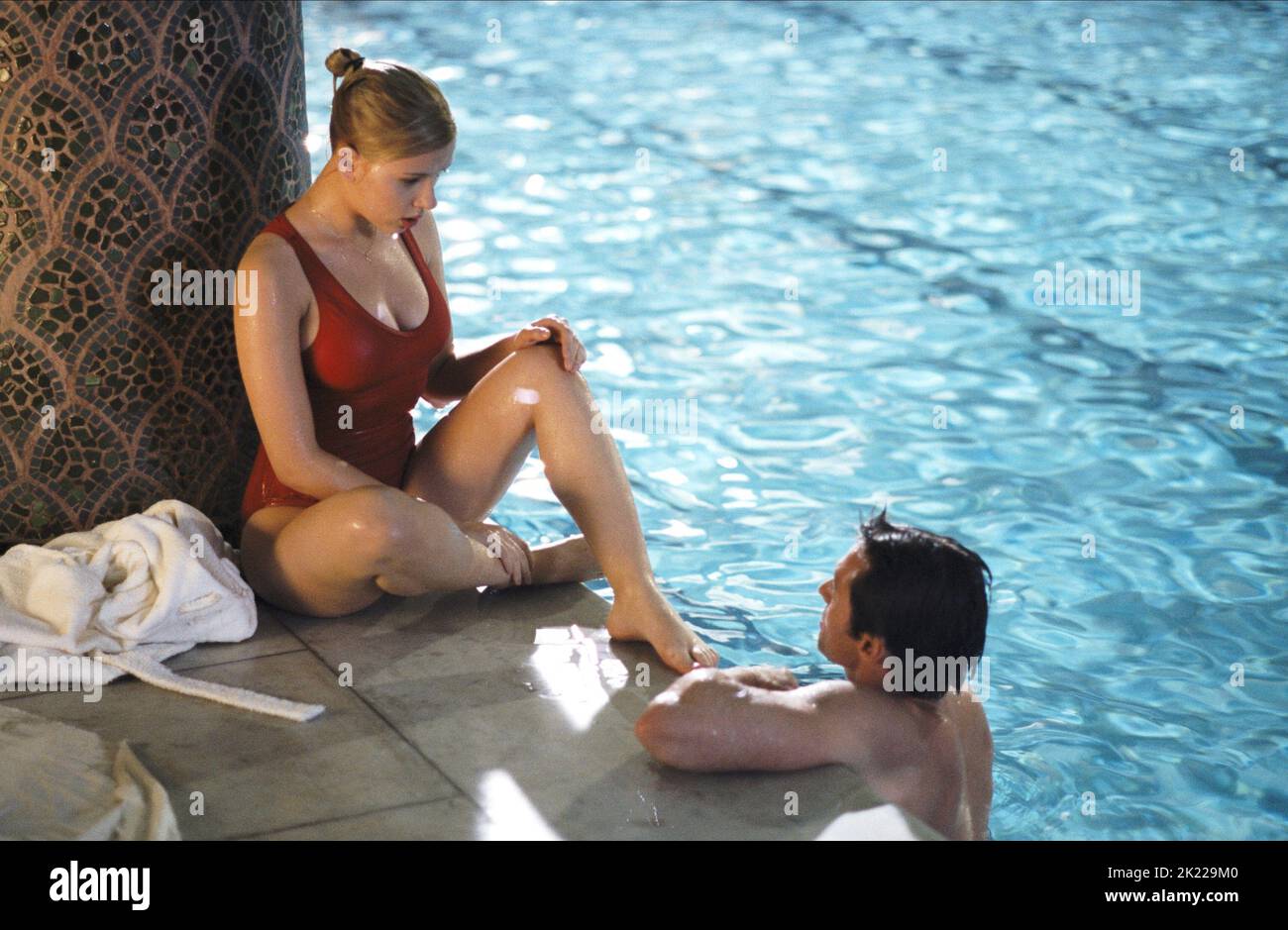 JOHANSSON, JACKMAN, SCOOP, 2006 Foto Stock