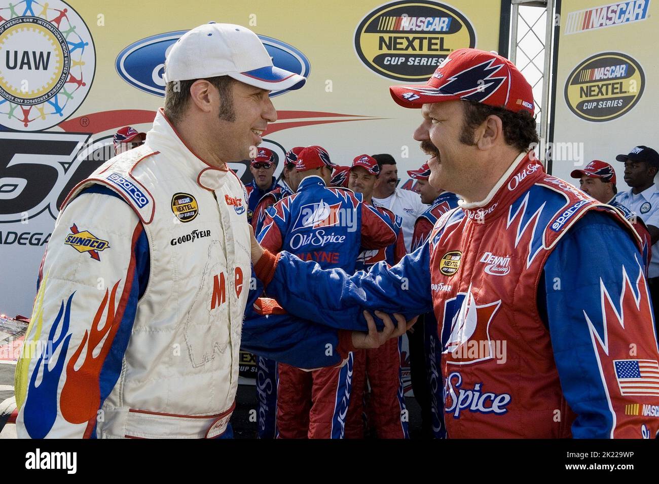 FERRELL,REILLY, Talladega Nights: La ballata di ricky bobby, 2006 Foto Stock