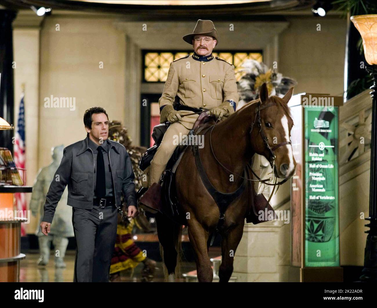 STILLER, WILLIAMS, NOTTE AL MUSEO, 2006 Foto Stock