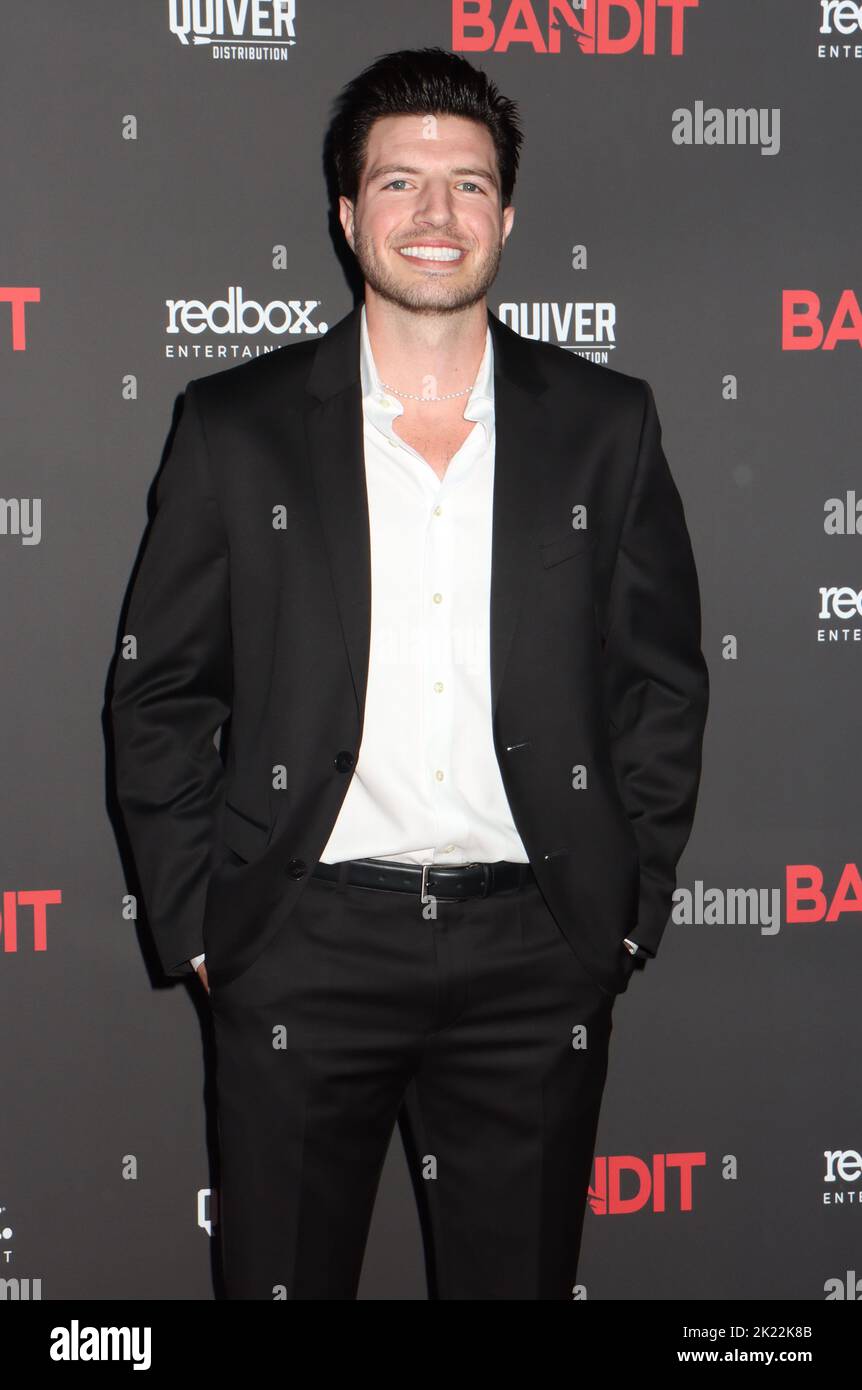 Los Angeles, Stati Uniti. 21st Set, 2022. Dylan Flashner 09/21/2022 The World Premiere of 'Bandit' held at the Harmony Gold Theater in Los Angeles, CA Photo by Izumi Hasegawa/HollywoodNewsWire.net Credit: Hollywood News Wire Inc./Alamy Live News Foto Stock