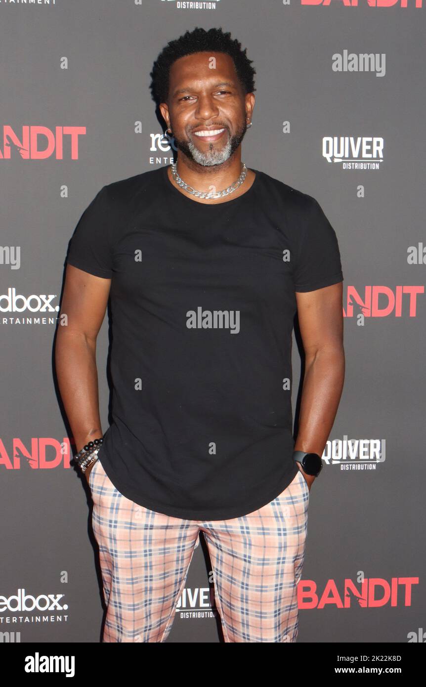 Los Angeles, Stati Uniti. 21st Set, 2022. Keith Arthur Bolden 09/21/2022 The World Premiere of 'Bandit' held at the Harmony Gold Theater in Los Angeles, CA Photo by Izumi Hasegawa/HollywoodNewsWire.net Credit: Hollywood News Wire Inc./Alamy Live News Foto Stock