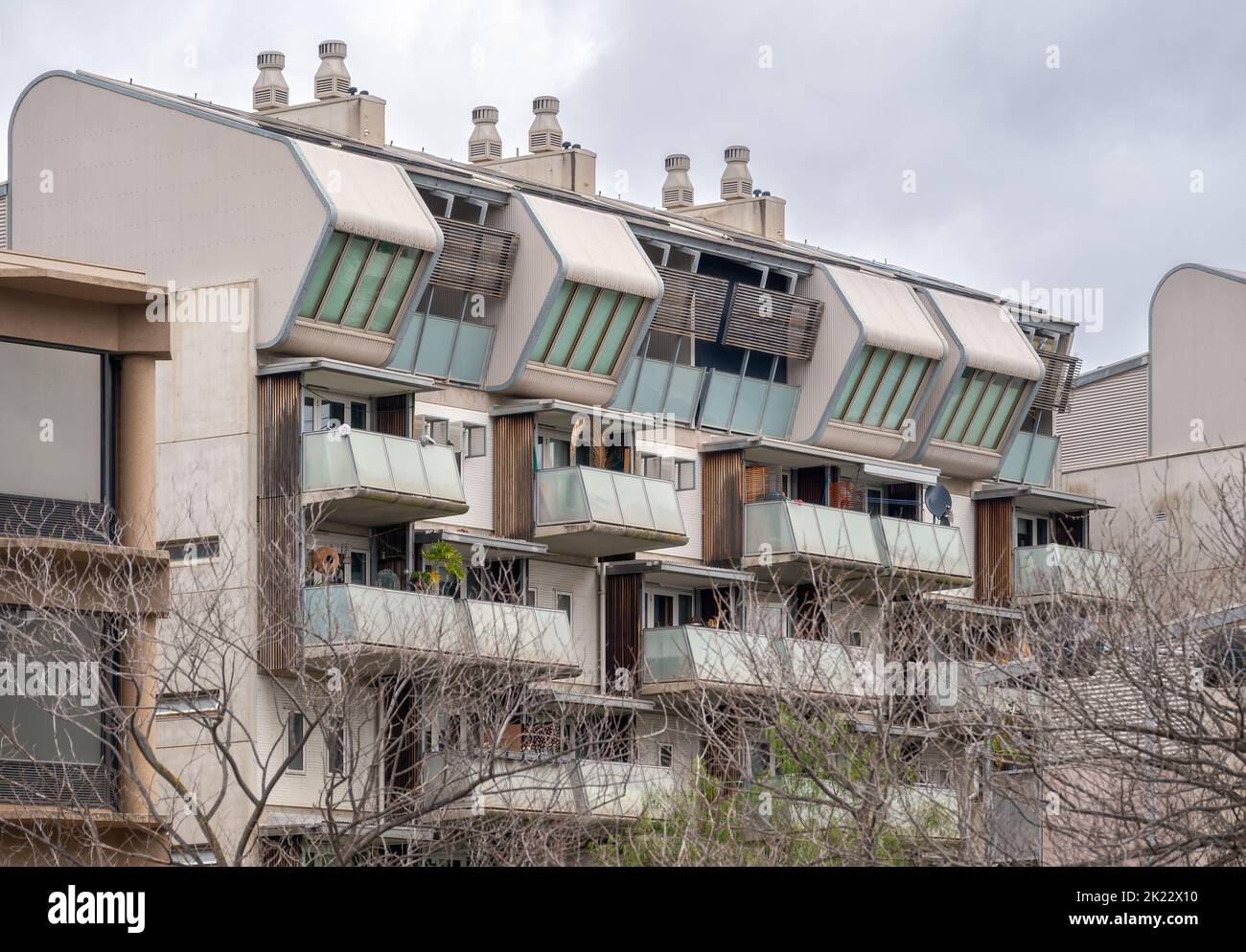 Melbourne, Victoria, Australia - K2 Windsor Housing by DesignInc Foto Stock