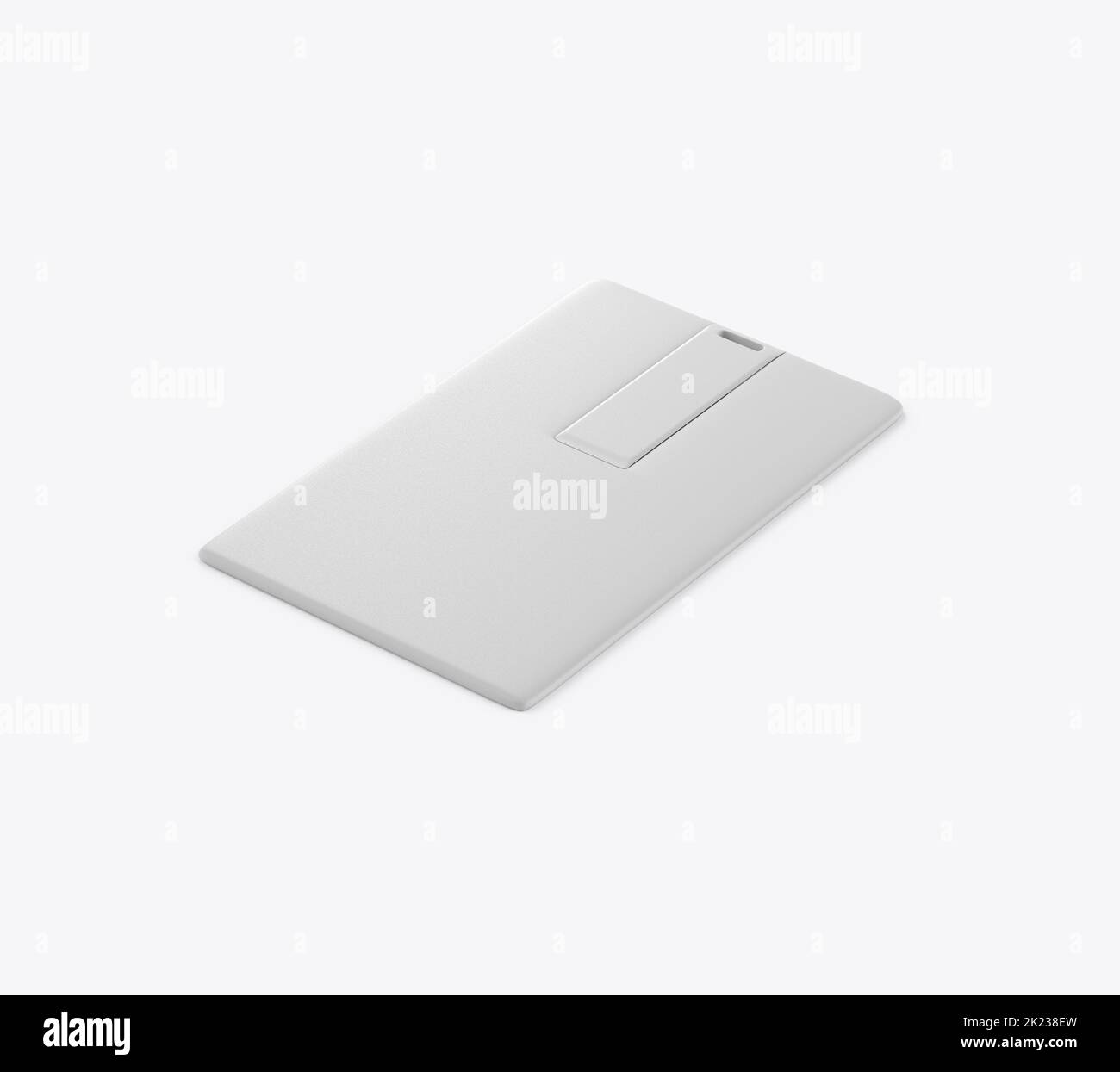 Mockup scheda unità flash. Rendering 3D Foto Stock