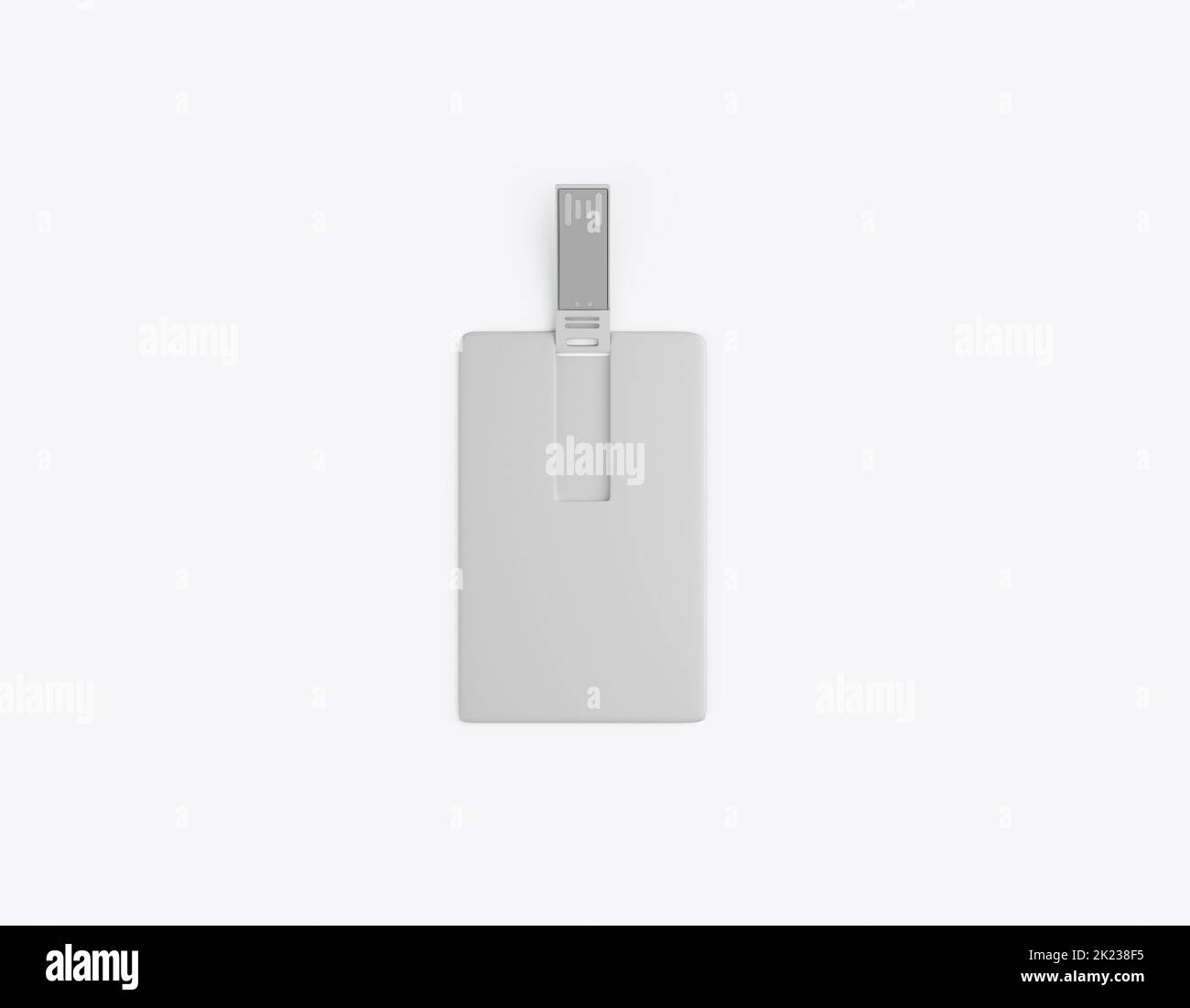 Mockup scheda unità flash. Rendering 3D Foto Stock