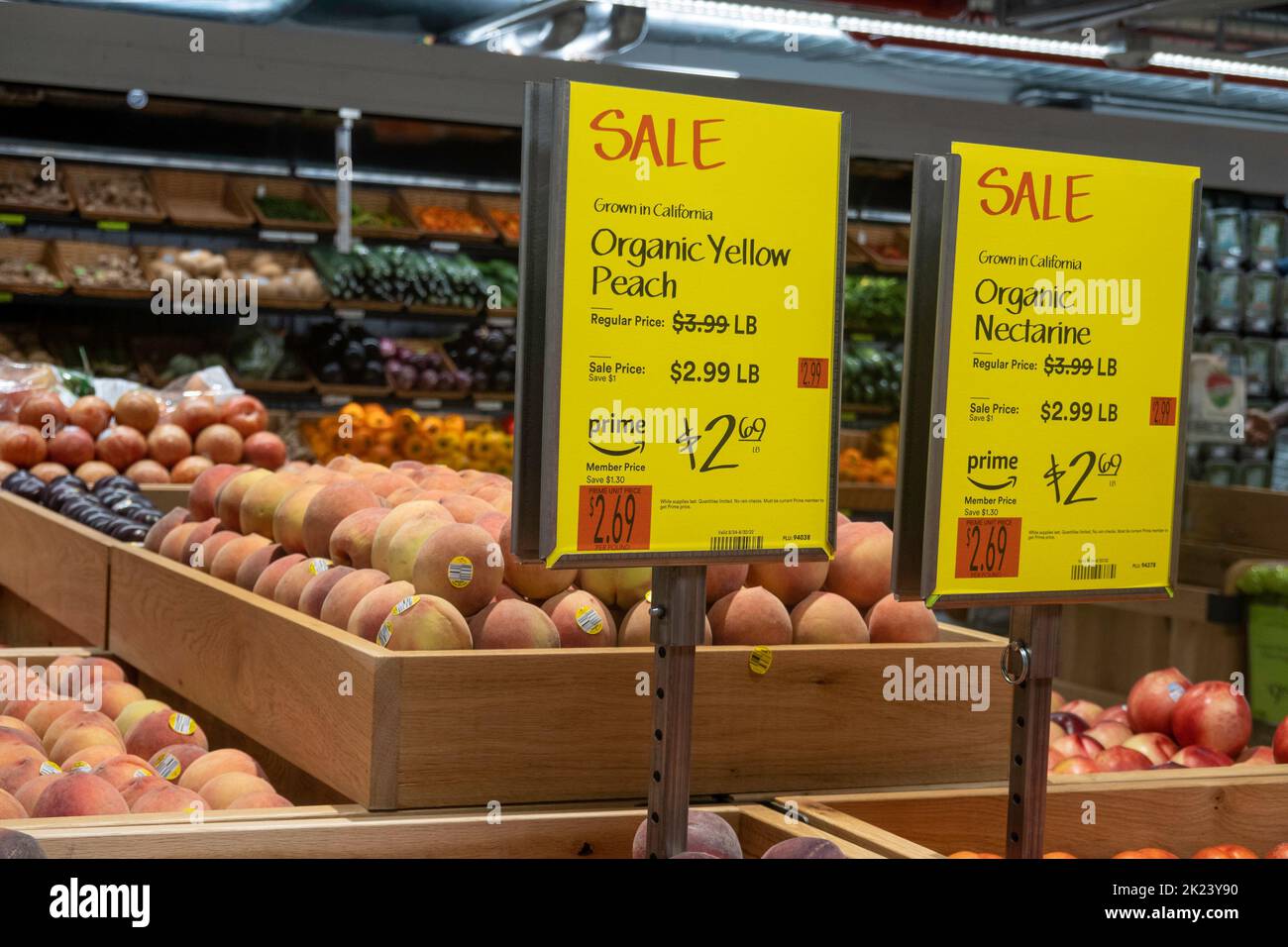 Whole Foods Market Nomad si trova al numero 63 di Madison Ave a New York City, USA 2022 Foto Stock