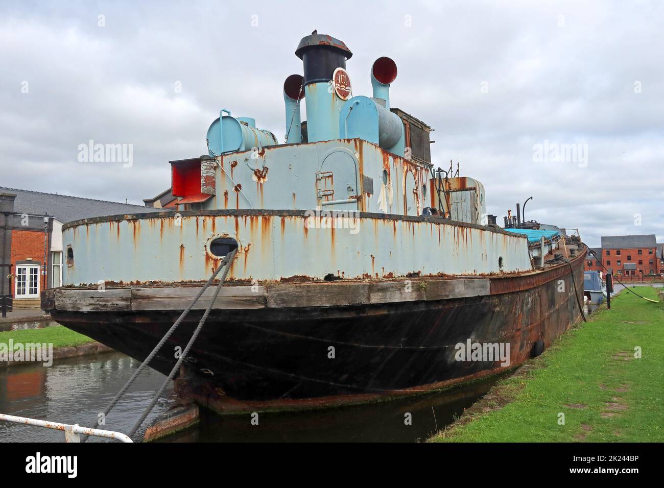 Imperial Chemical Industries, ICI Cuddington boat, costruito nel 1948 da Yarwood, W J & Sons Ltd, Northwich Foto Stock