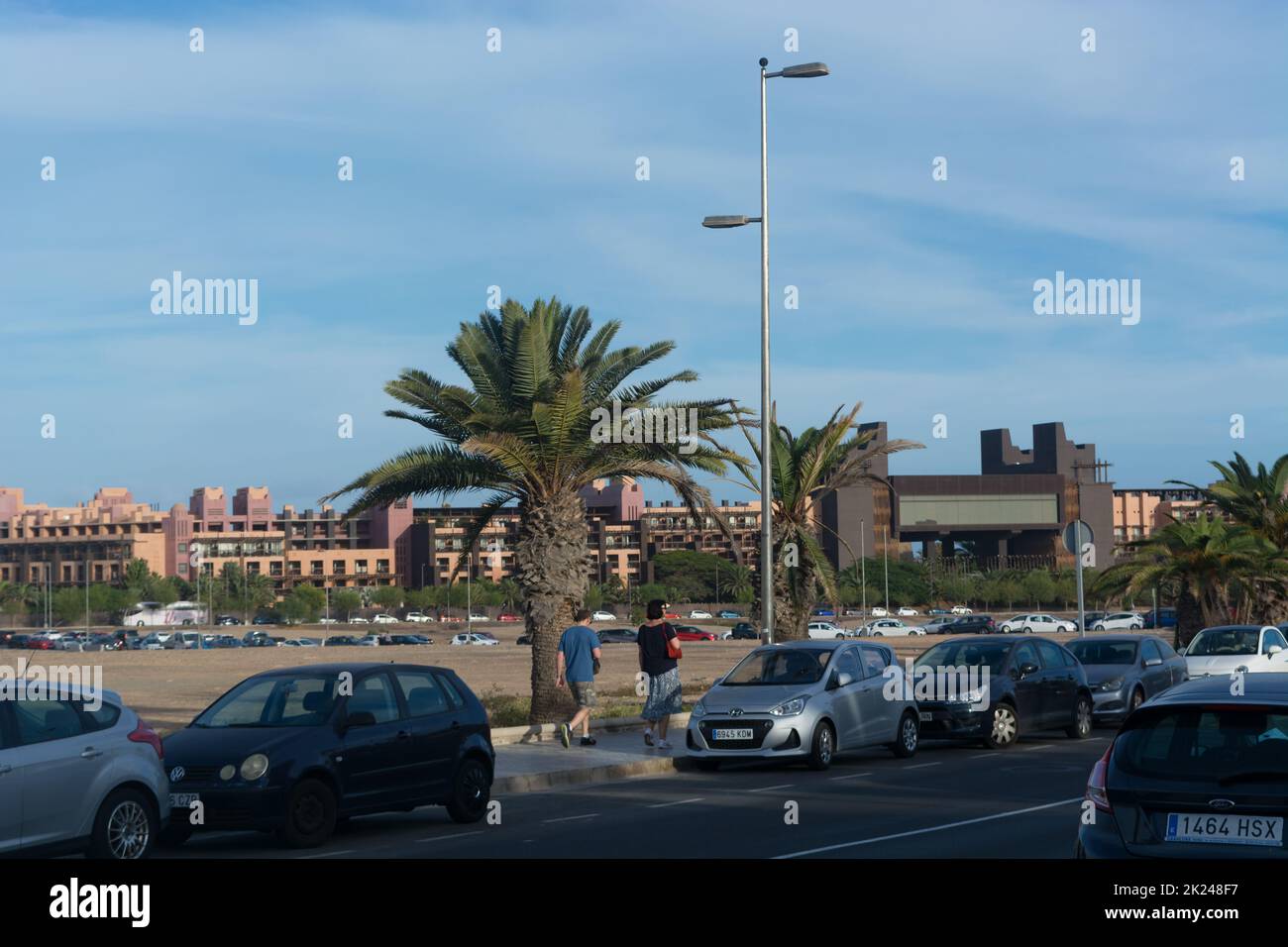 CRAN CANARIA, MELONERAS - 13 NOVEMBRE 2019: Hotel di lusso a Gran Canaria, Spagna. Famoso hotel di lusso a Gran Canaria, Spagna Foto Stock