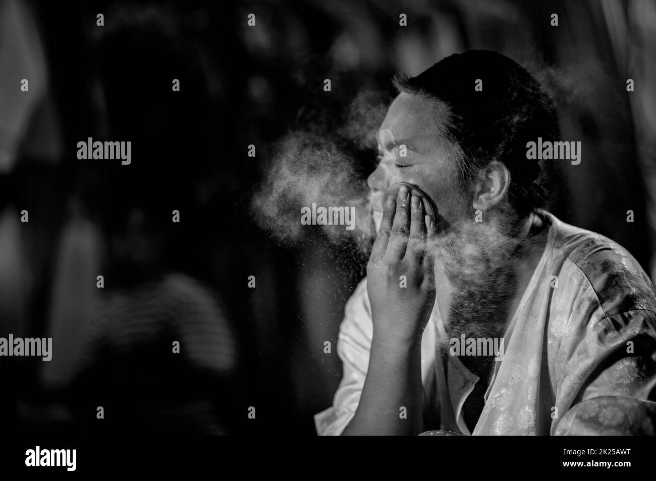 Opere d'arte dello spettacolo dell'Opera cinese Foto Stock