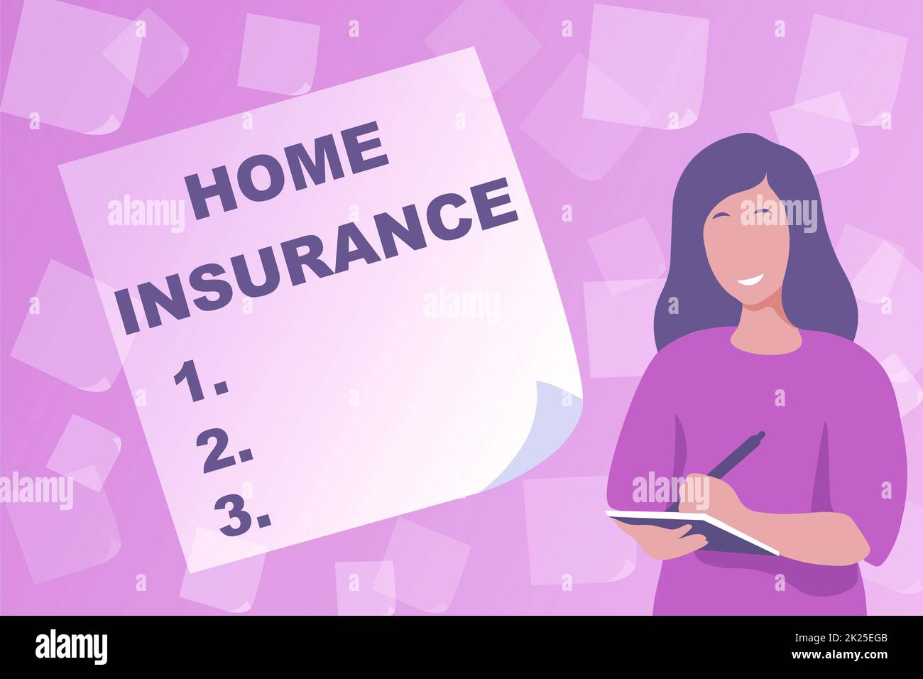 Scrittura a mano testo Home Insurance. L'idea di affari copre le perdite ed i danni e sugli incidenti nella casa che scrive i nuovi workbook dello studente, la generazione e la pubblicazione dell'eBook in linea Foto Stock