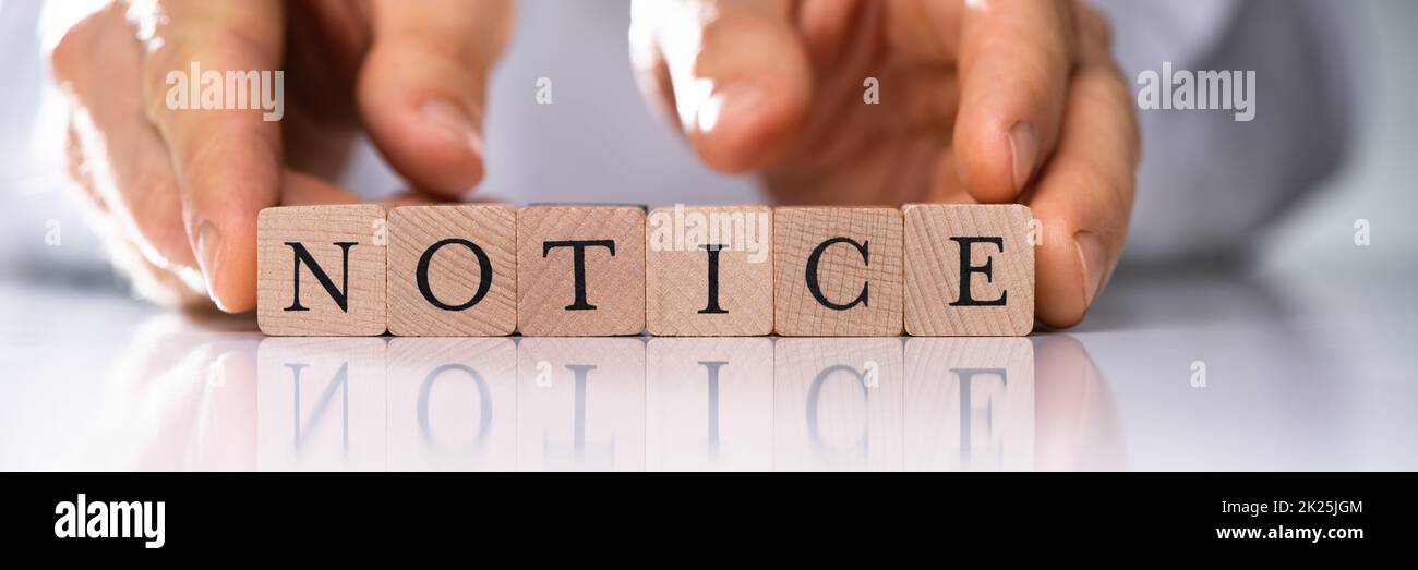 Chiudere il processo in Office. Dimissioni del dipendente Foto Stock