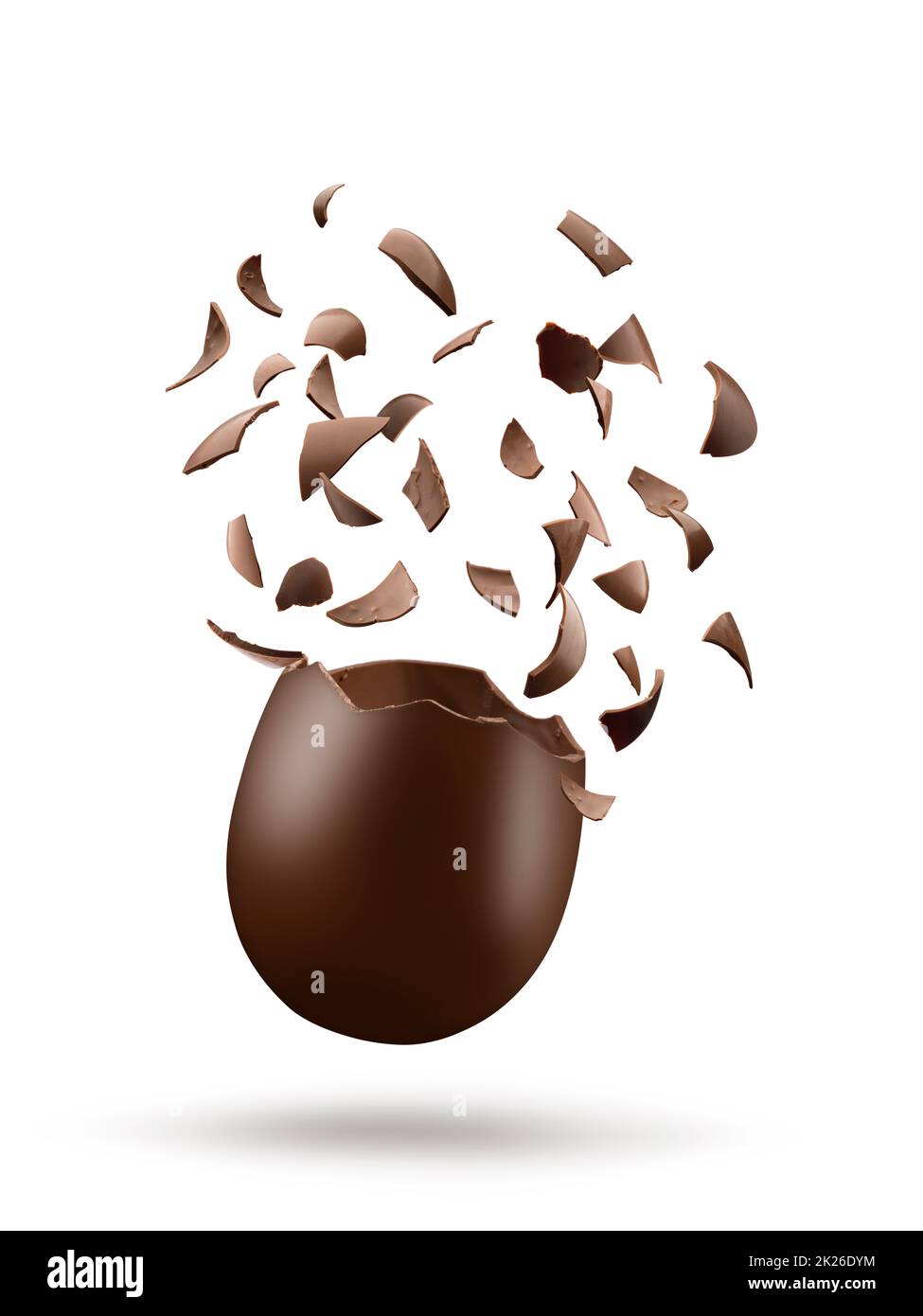 Cioccolato uova di pasqua Foto Stock