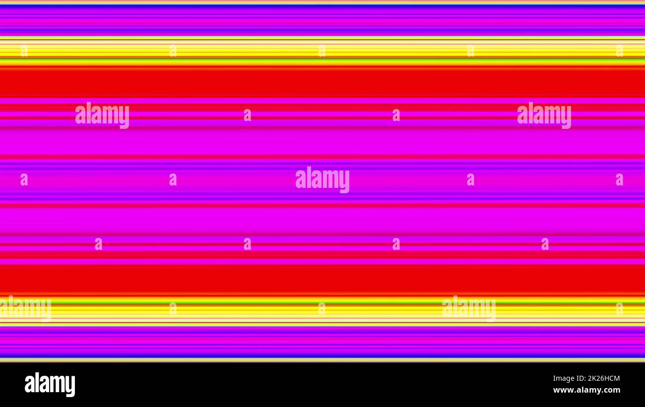 Linee orizzontali con gradiente Foto Stock