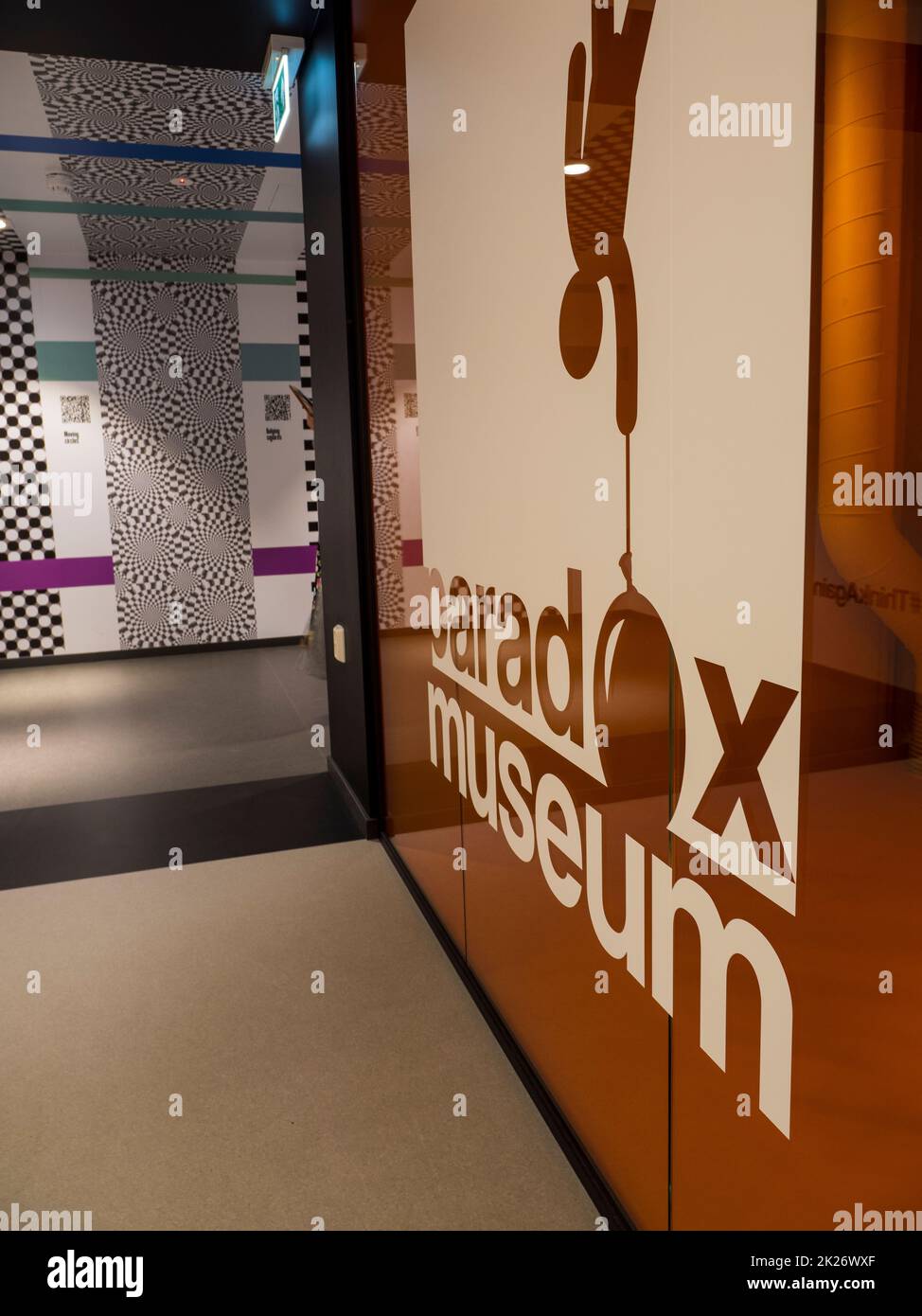Paradox Museum, Oslo, Norvegia, Scandinavia, Europa. Foto Stock