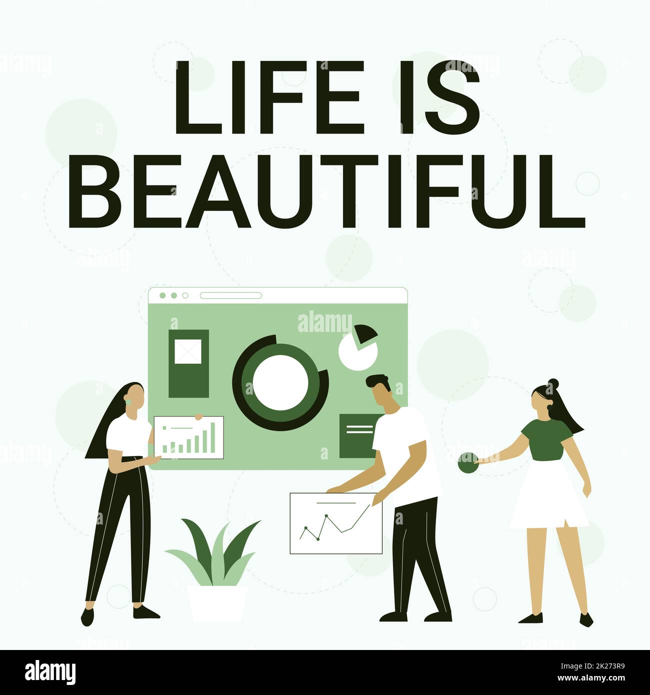 Scrittura a mano testo la vita è bella. Parola scritta su Vai a vacanza avventura, godere e rilassarsi per soddisfare la natura ogni momento dipendente aiutare insieme condividere idee per il miglioramento delle abilità. Foto Stock