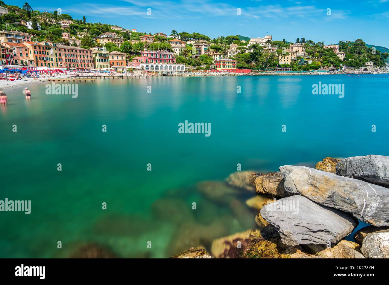 La spiaggia di Santa Margherita Foto Stock
