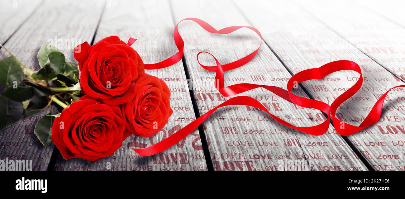 Buon San Valentino. Sfondo di congratulazioni dal giorno di San Valentino Foto Stock
