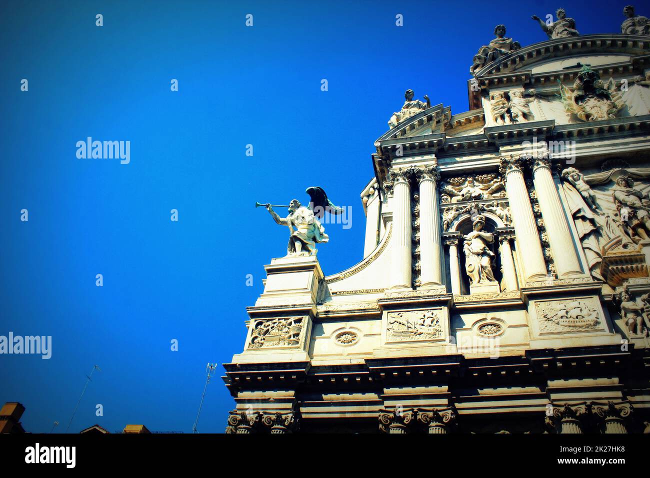 La chiesa di Santa Maria degli Angeli, Murano, Italia Foto Stock