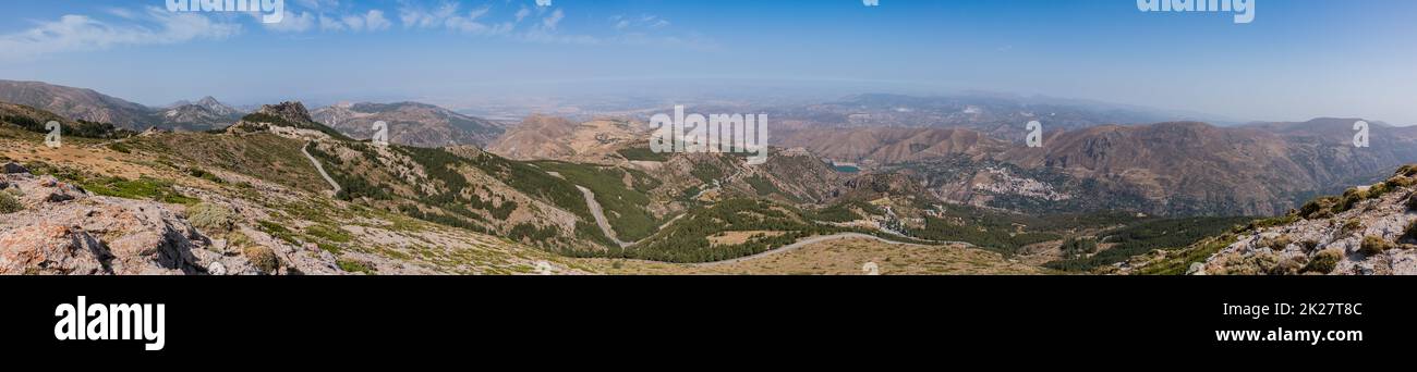 Strada per Sierra Nevada III Foto Stock