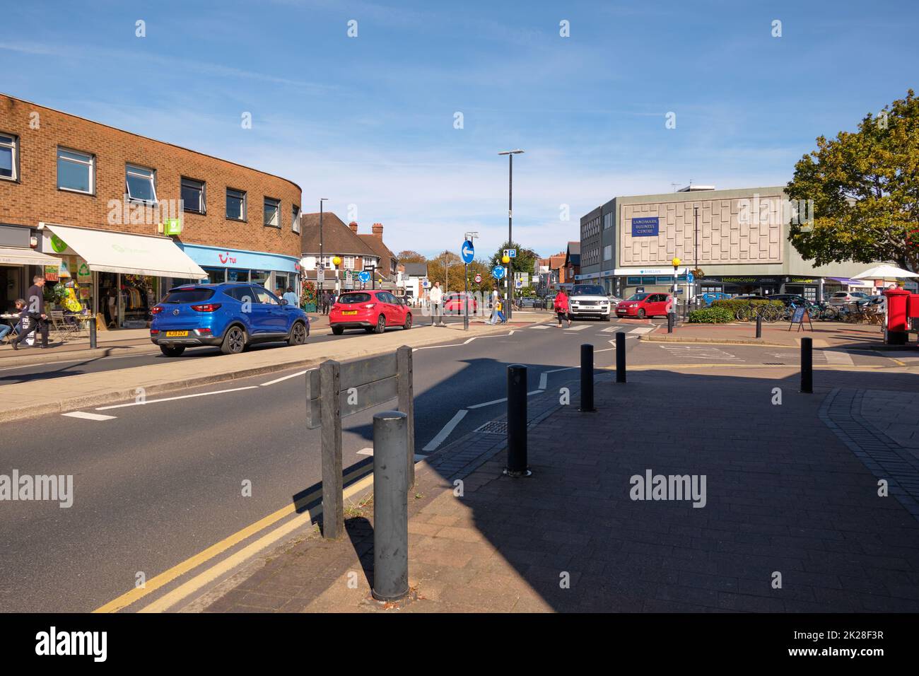 Centro città di West Bridgford, Nottingham, Regno Unito Foto Stock