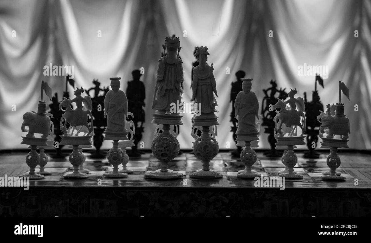 Interni del Palazzo di Caterina IV Foto Stock