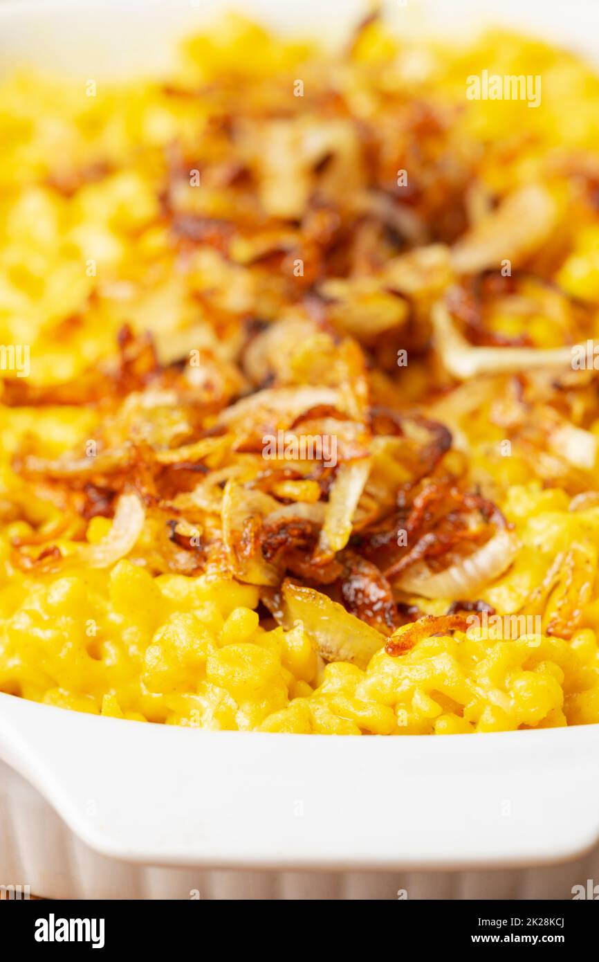kaesspaetzle svevo Foto Stock