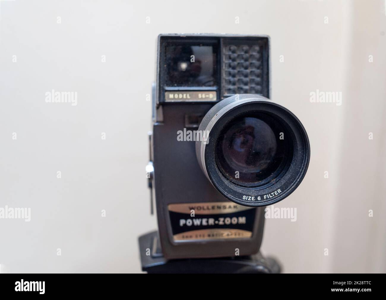 Wollensak ÒPower ZoomÓ 8mm cinepresa circa 1960 a New York domenica 11 settembre 2022. (© Richard B. Levine) Foto Stock