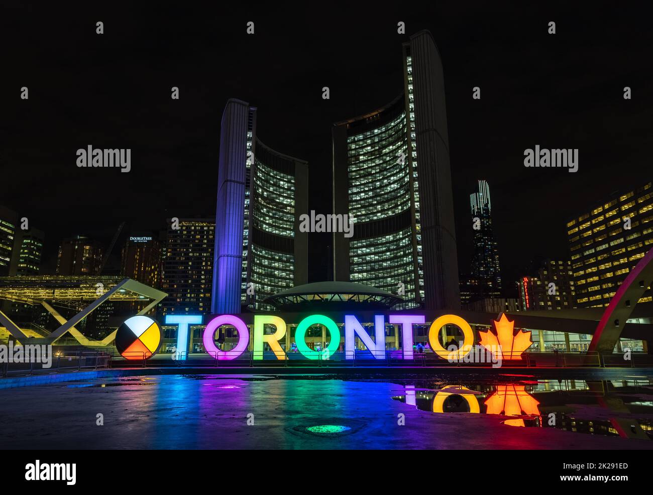 Toronto Sign II Foto Stock