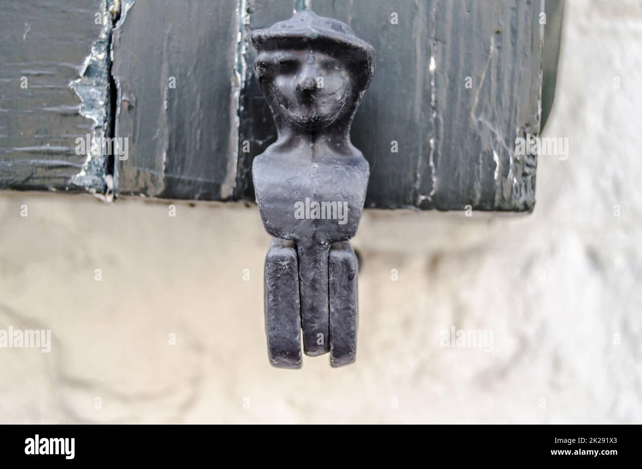 Ornamento su un serramento Foto Stock