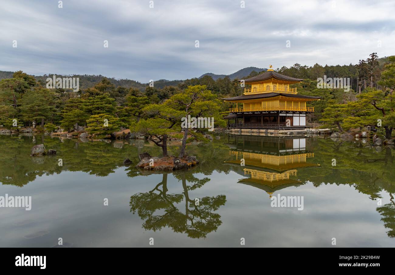 Kinkaku-ji Tempio i Foto Stock