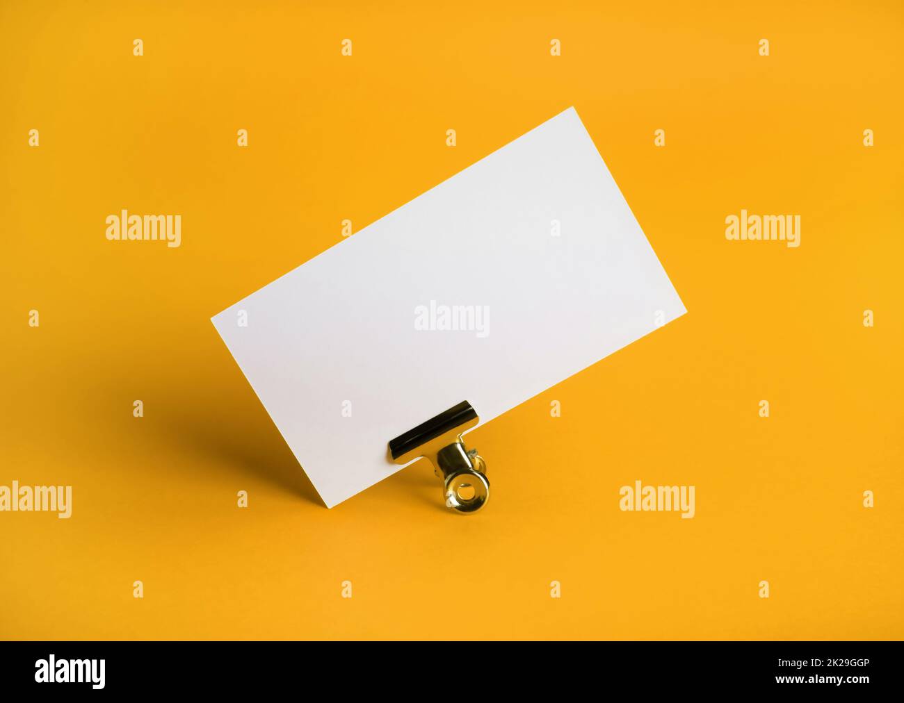 Blank business card Foto Stock