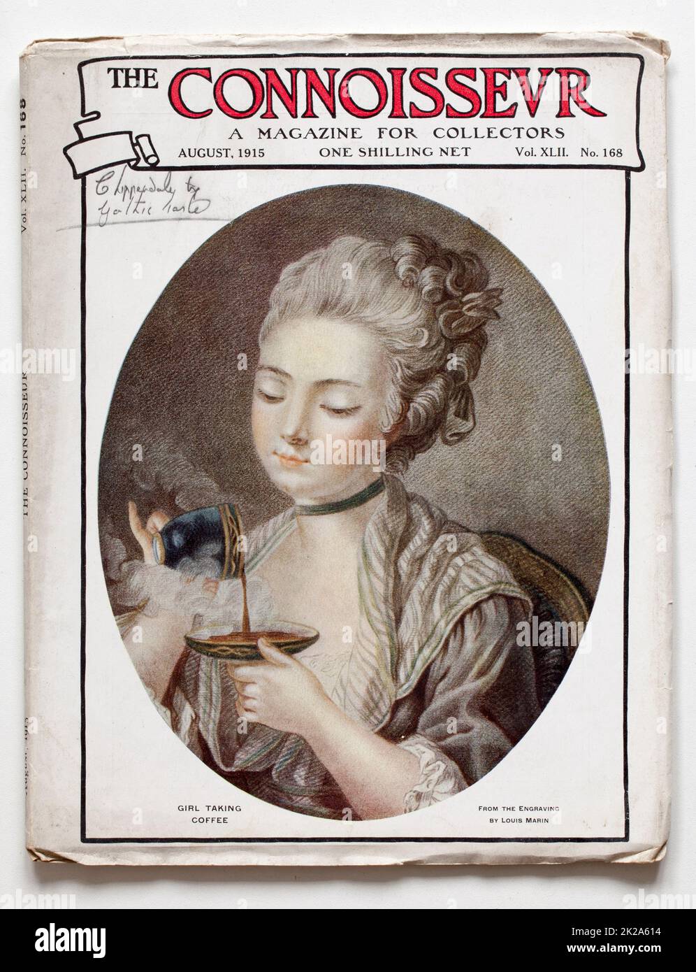 1915 della rivista Connoisseur Foto Stock