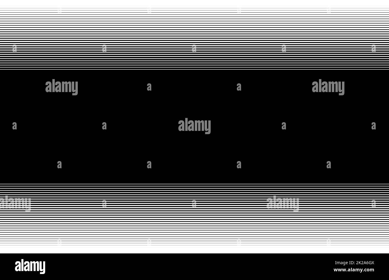 Sfondo a strisce bianche e nere con colore sfumato Foto Stock
