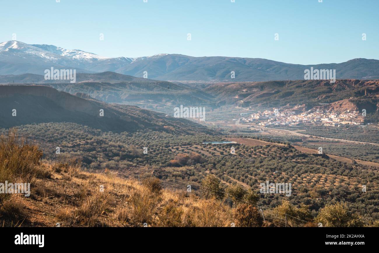 Natura Viaggi Europa Spagna Vista da Mirador del fin do mundo Foto Stock