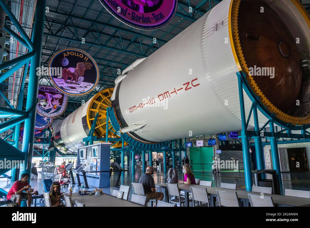 Kennedy Space Center Visitor Complex in Florida. Foto Stock