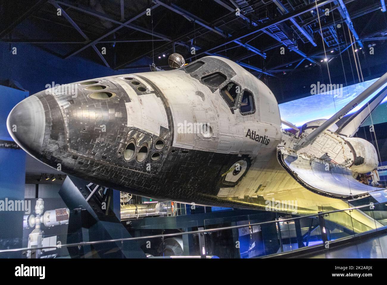 Kennedy Space Center Visitor Complex in Florida. Foto Stock