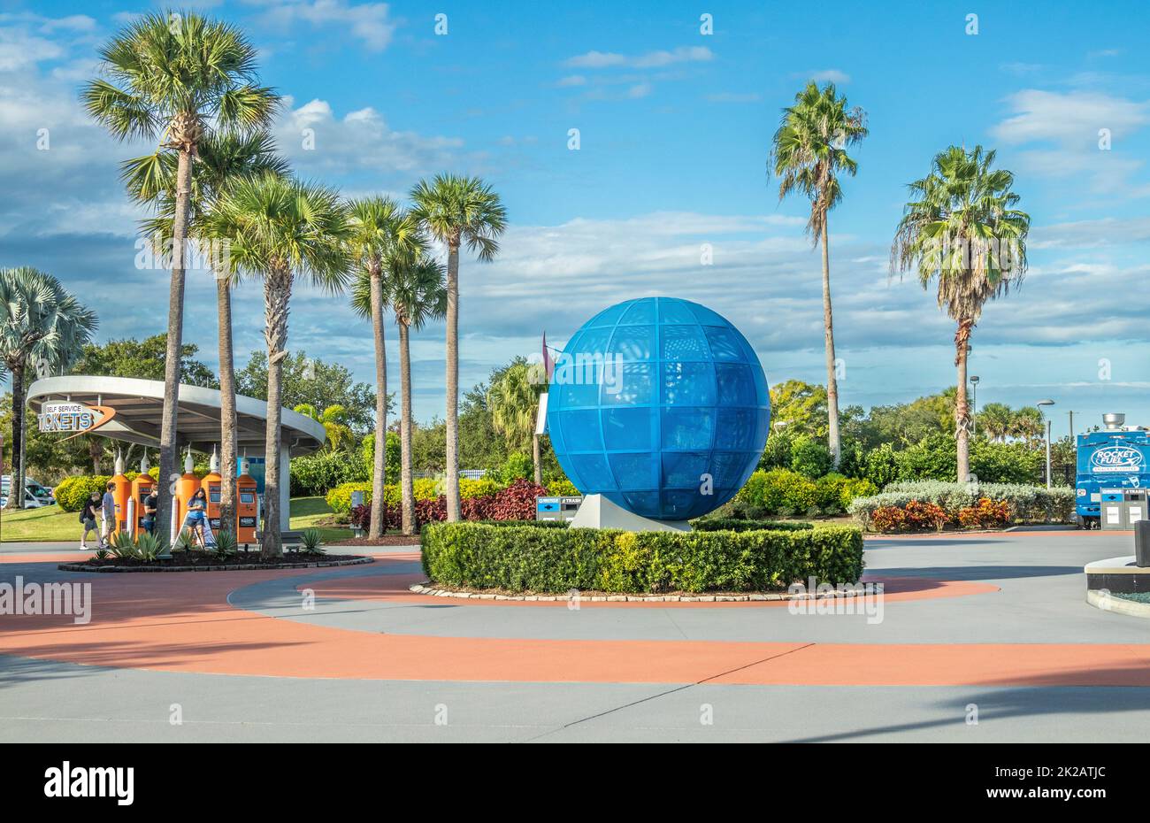 Kennedy Space Center Visitor Complex in Florida. Foto Stock