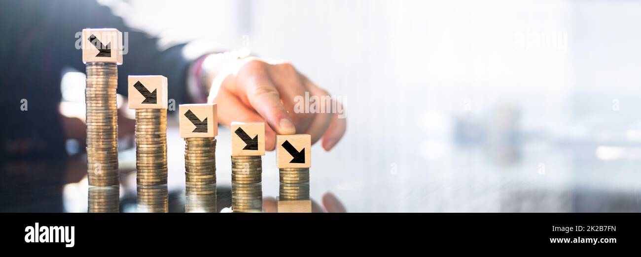 Finanza aziendale a basso rischio Foto Stock