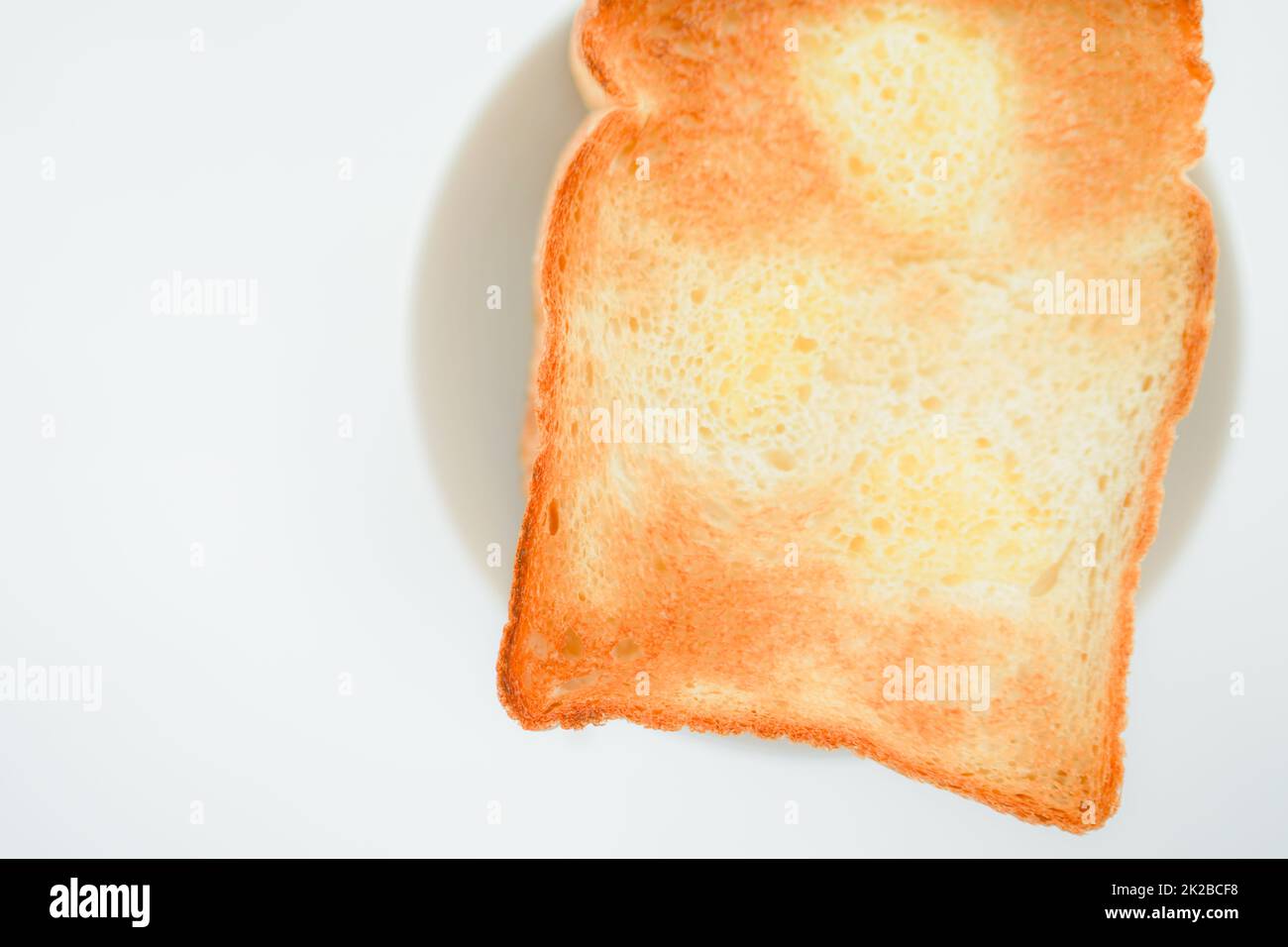 Immagine del pane fatto a mano (parte posteriore bianca) Foto Stock Immagine del pane fatto a mano (parte posteriore bianca) Foto Stock