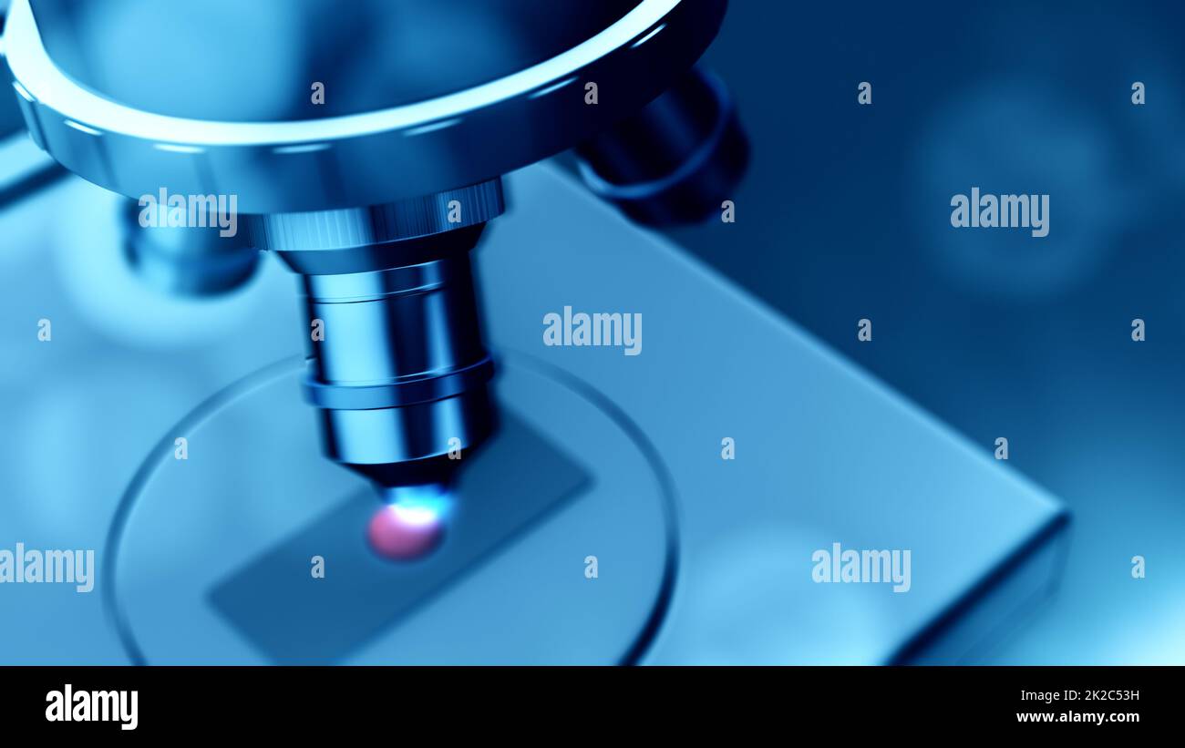 concetto di ricerca scientifica Foto Stock