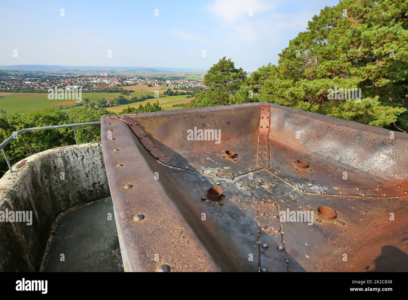 Siti storici della città di WeiÃŸenburg Foto Stock