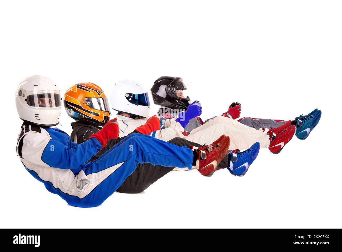 Racing Drivers Foto Stock