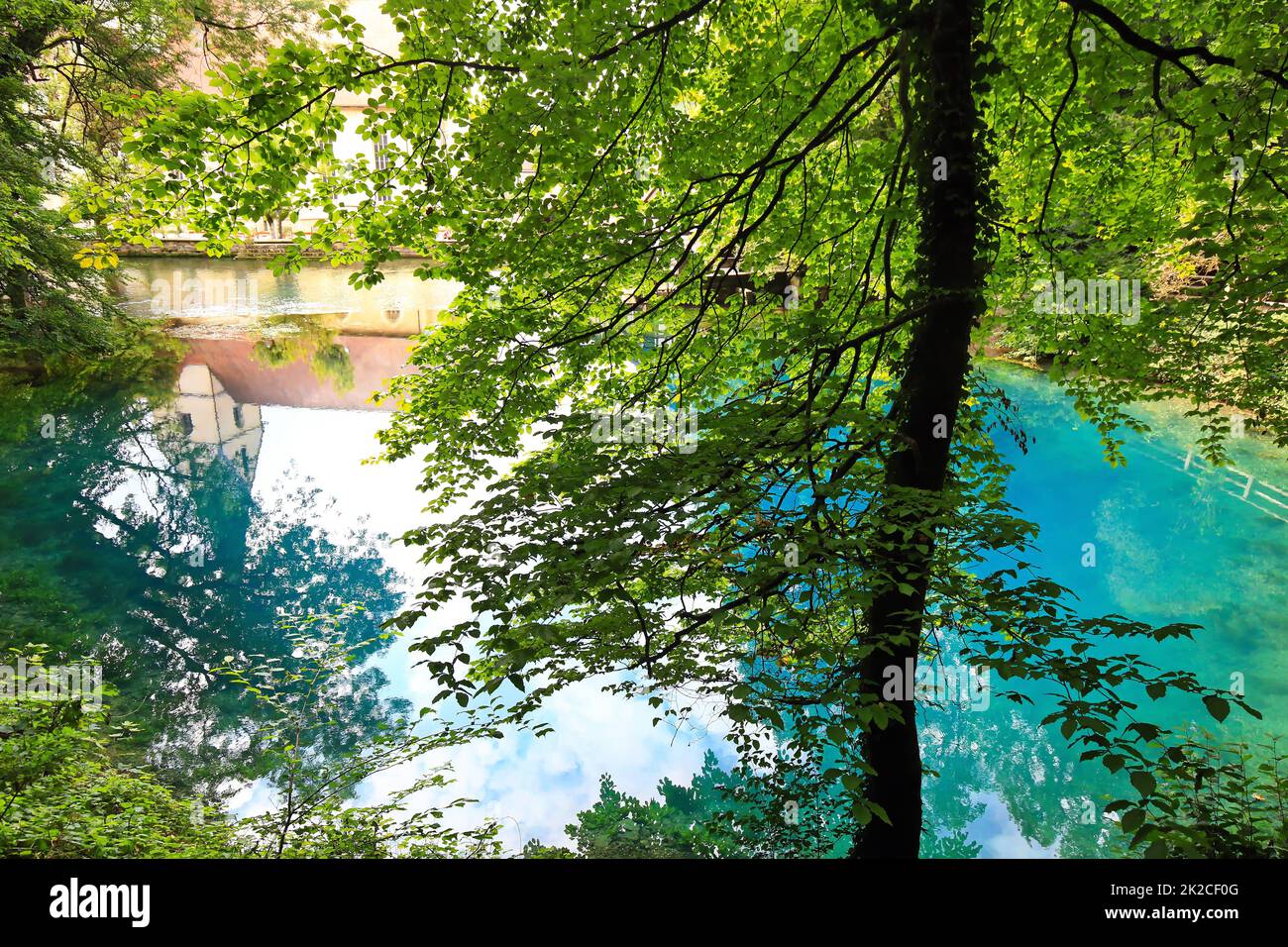 Blaubeuren è una città del Baden-WÃ¼rttemberg Foto Stock