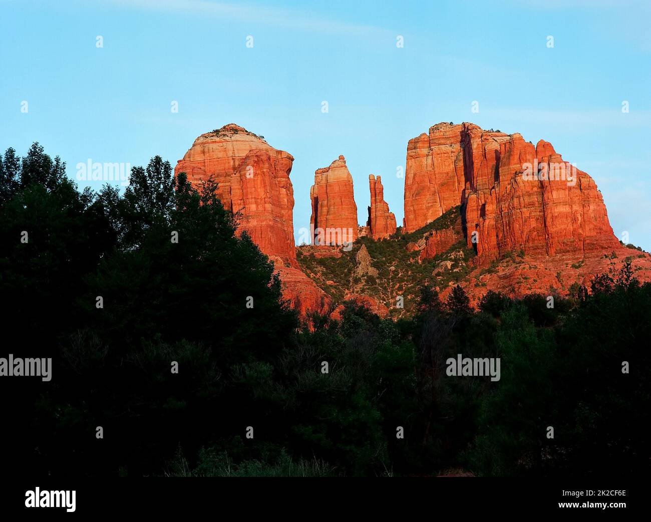 Cattedrale Rock Sedona in Arizona Foto Stock